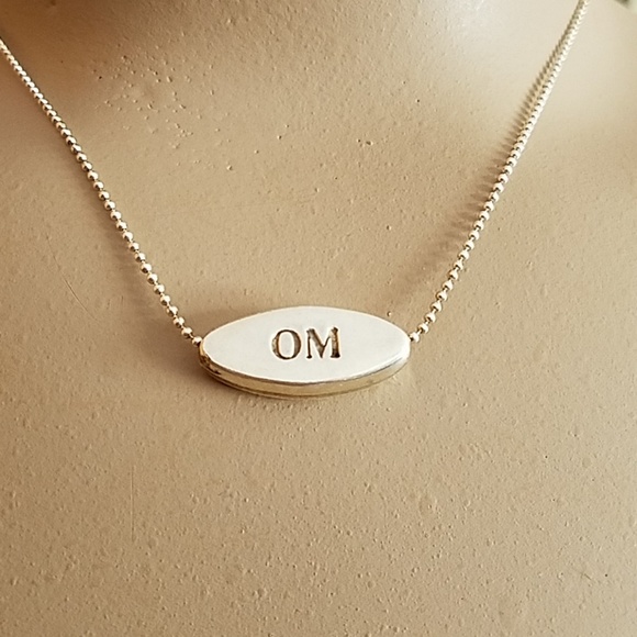 Jewelry - Sterling YOGA-OM necklace